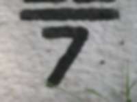 Grenzstein in der Nähe des Dreiherrensteins