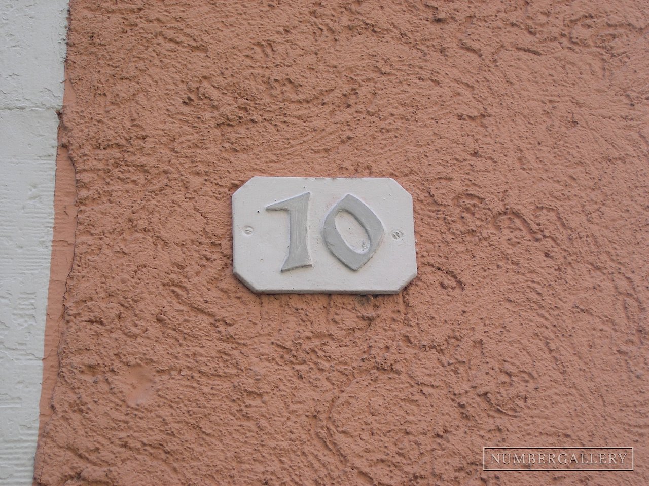 Hausnummer in Ladenburg