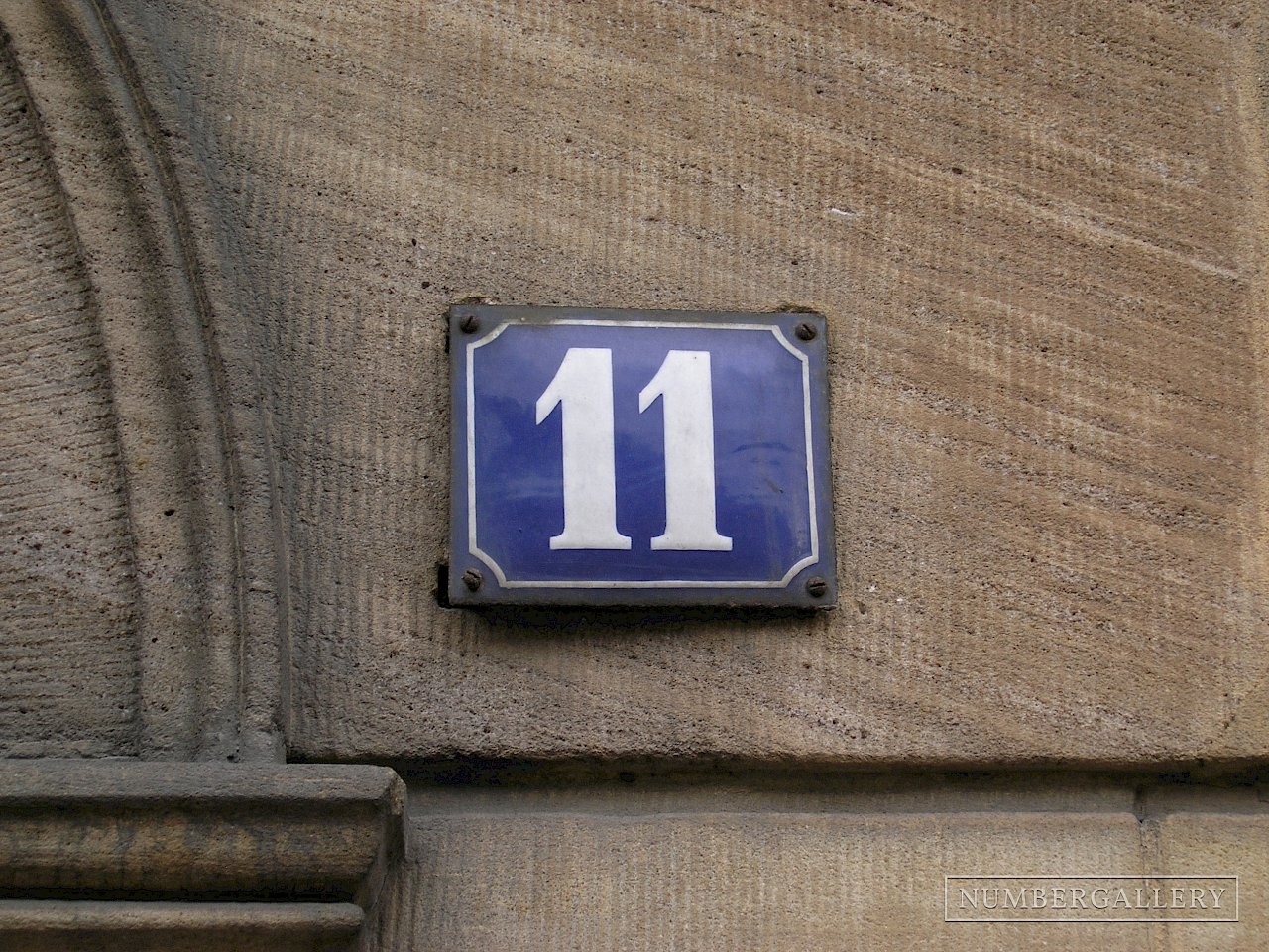 Hausnummer in Bamberg