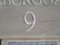 Hausnummer in Meersburg