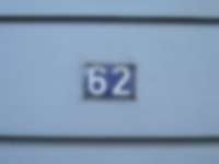 Hausnummer in Hamburg