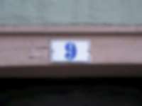 Hausnummer in Villingen