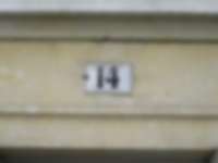 Hausnummer in Solothurn