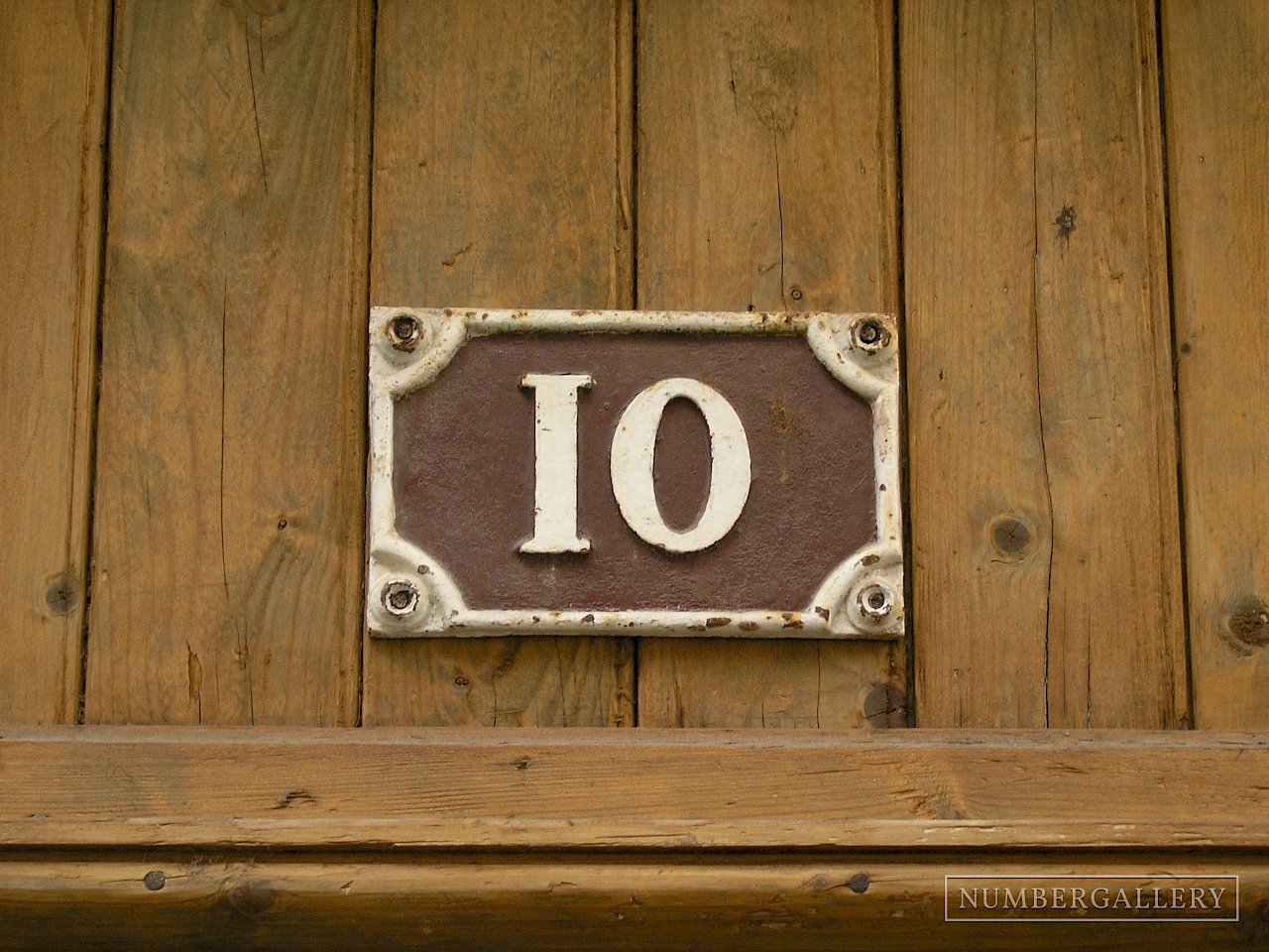 Hausnummer in Heidelberg