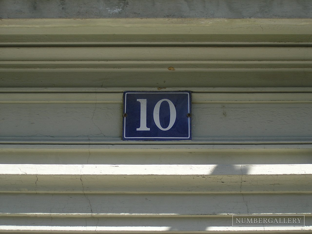 Hausnummer in Lauterbrunnen