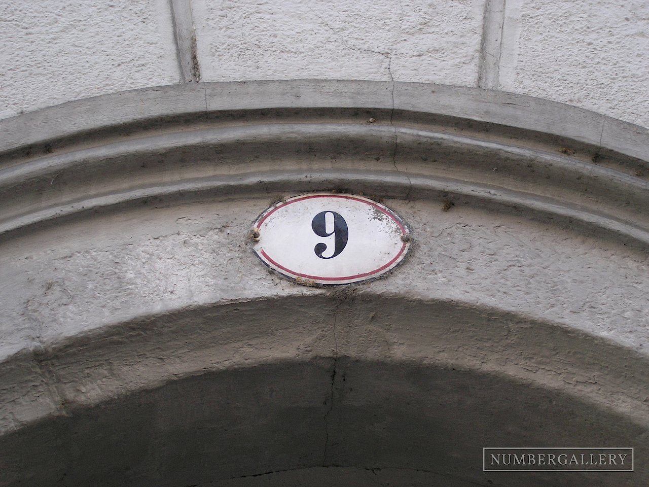 Hausnummer in Konstanz