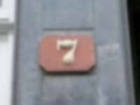 Hausnummer in Mainz