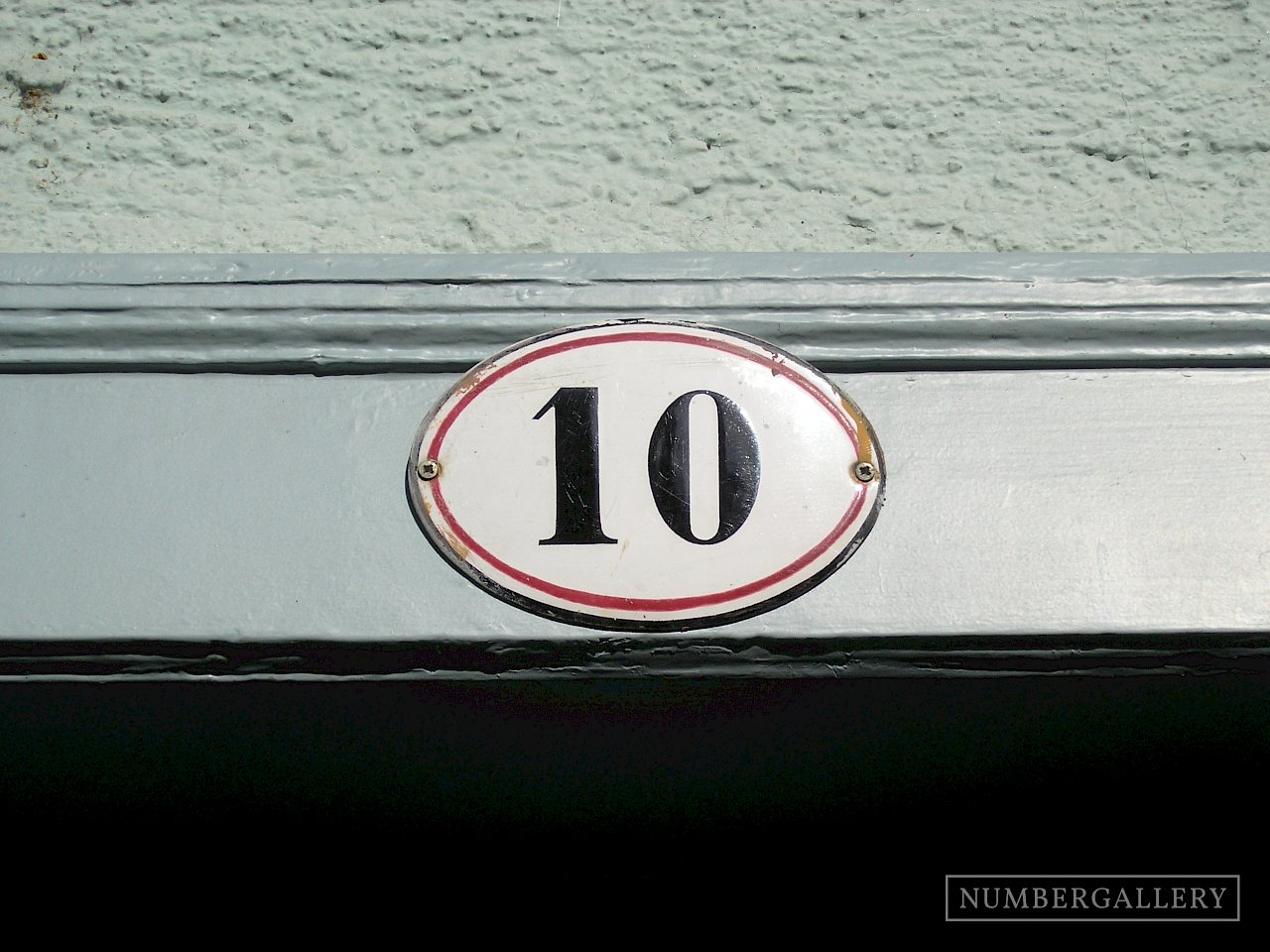 Hausnummer in Konstanz