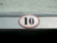 Hausnummer in Konstanz