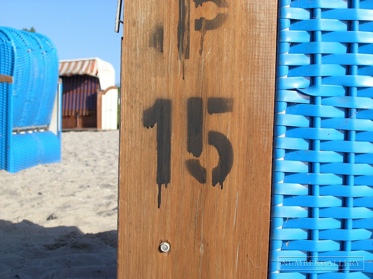 Strandkorb an der Ostsee