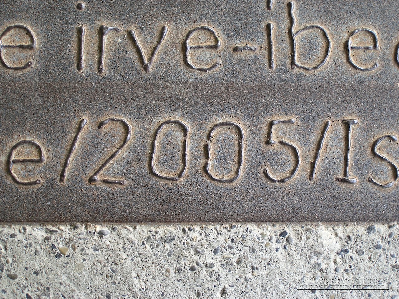 Jahreszahl in Bern