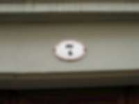 Hausnummer in Konstanz