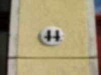 Hausnummer in Dresden