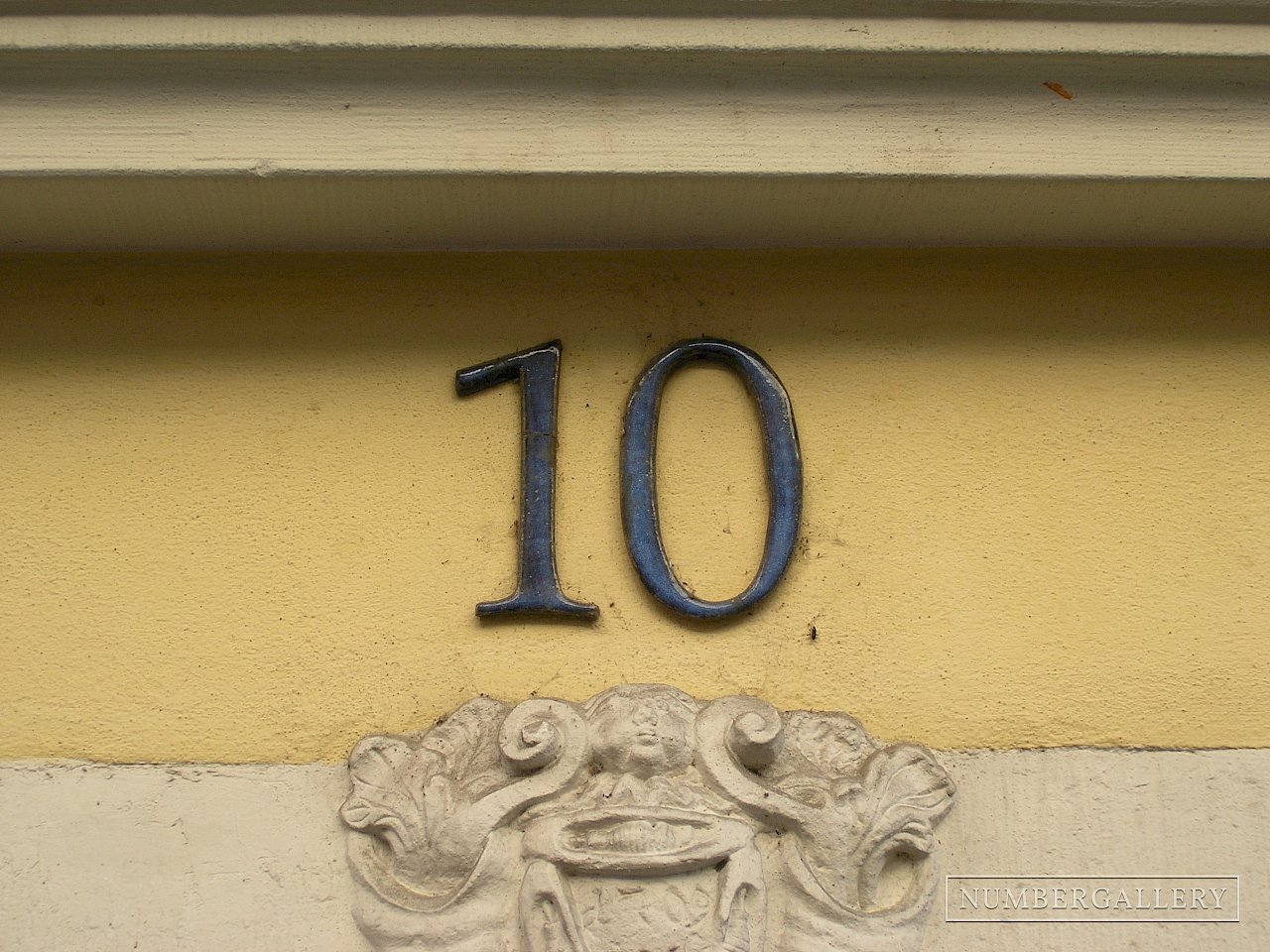 Hausnummer in Heidelberg