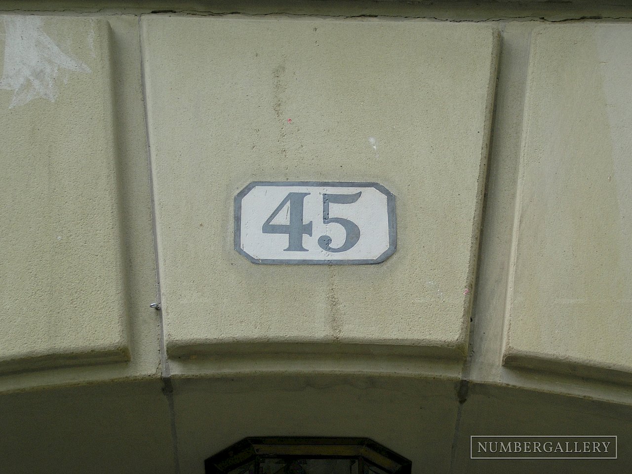 Hausnummer in Bern