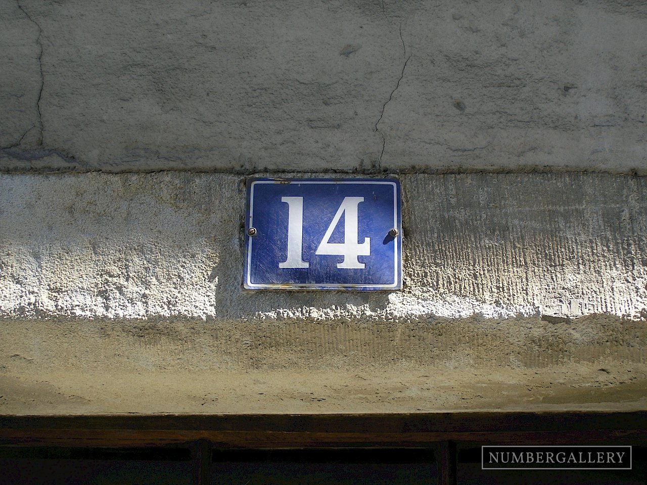 Hausnummer in Lauterbrunnen