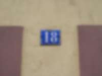 Hausnummer in Naumburg