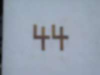 Hausnummer in Baden-Württemberg