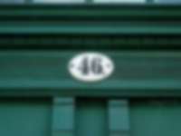 Hausnummer in Altenburg