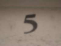 Hausnummer in Dresden