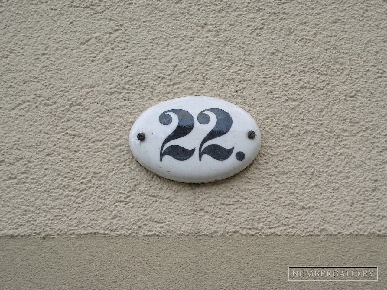Hausnummer in Altenburg