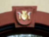 Jahreszahl mit Wappen in Baden-Württemberg