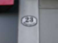 Hausnummer in Luzern