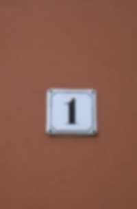 Hausnummer in Potsdam