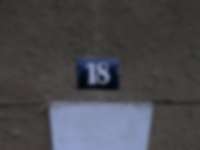 Hausnummer in Bautzen