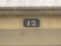 Hausnummer in Genf / Genève