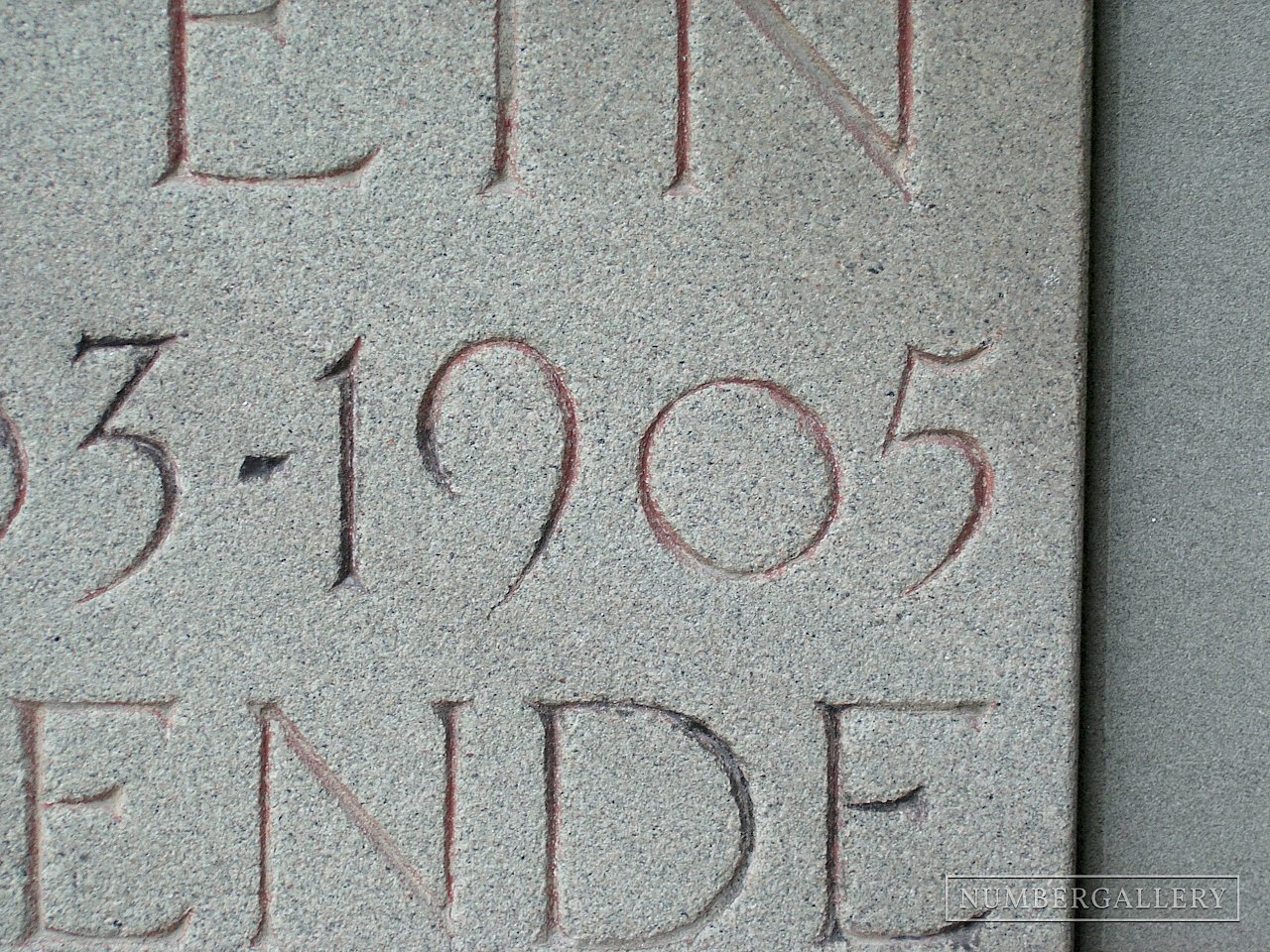 Jahreszahl in Bern