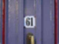 Hausnummer in Hamburg