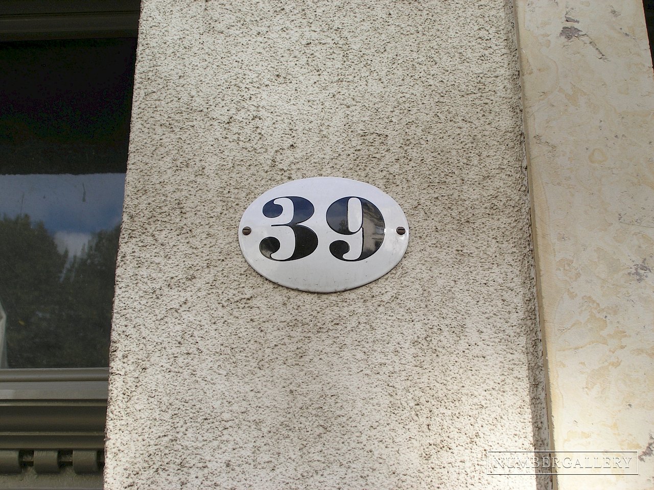 Hausnummer in Dresden