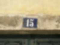 Hausnummer in Lisboa / Lissabon