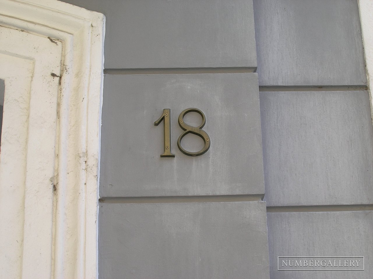 Hausnummer in Bratislava