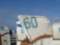 Strandkorb an der Ostsee