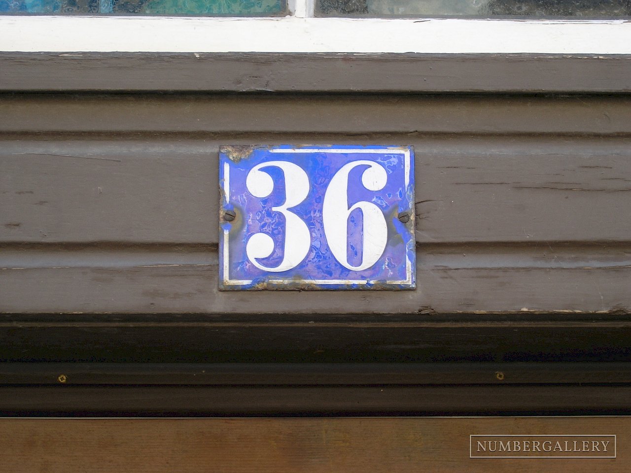 Hausnummer in Quedlinburg