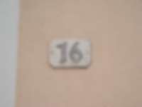 Hausnummer in Ladenburg