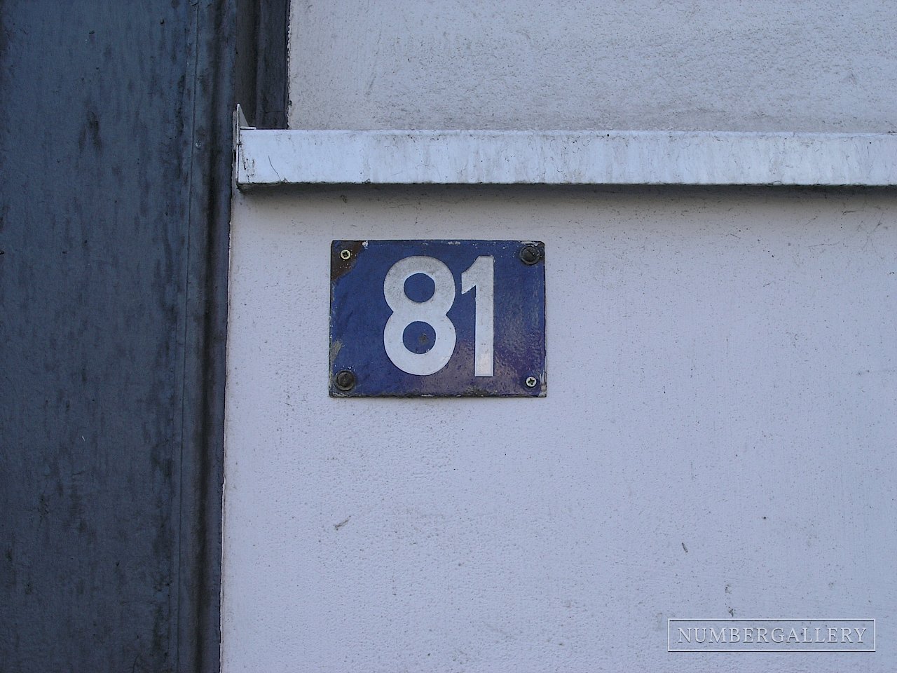 Hausnummer in Hamburg