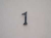 Hausnummer in Ladenburg