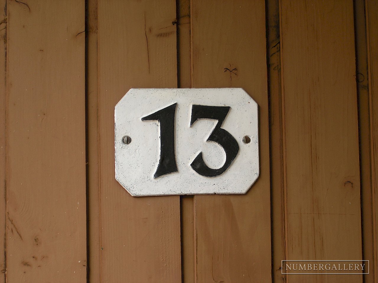 Hausnummer in Ladenburg