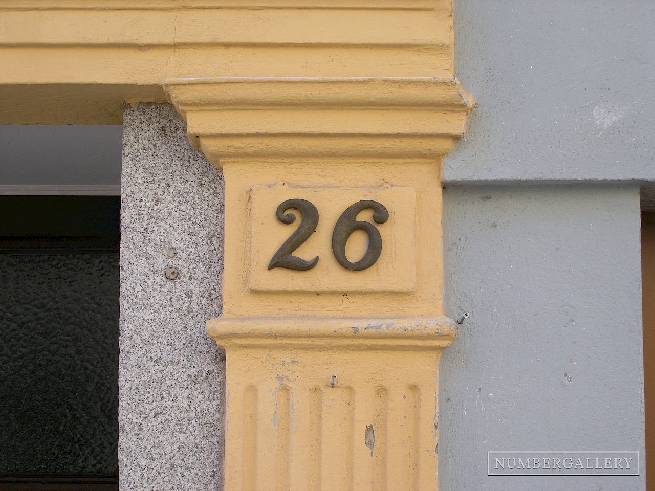 Hausnummer in Bautzen