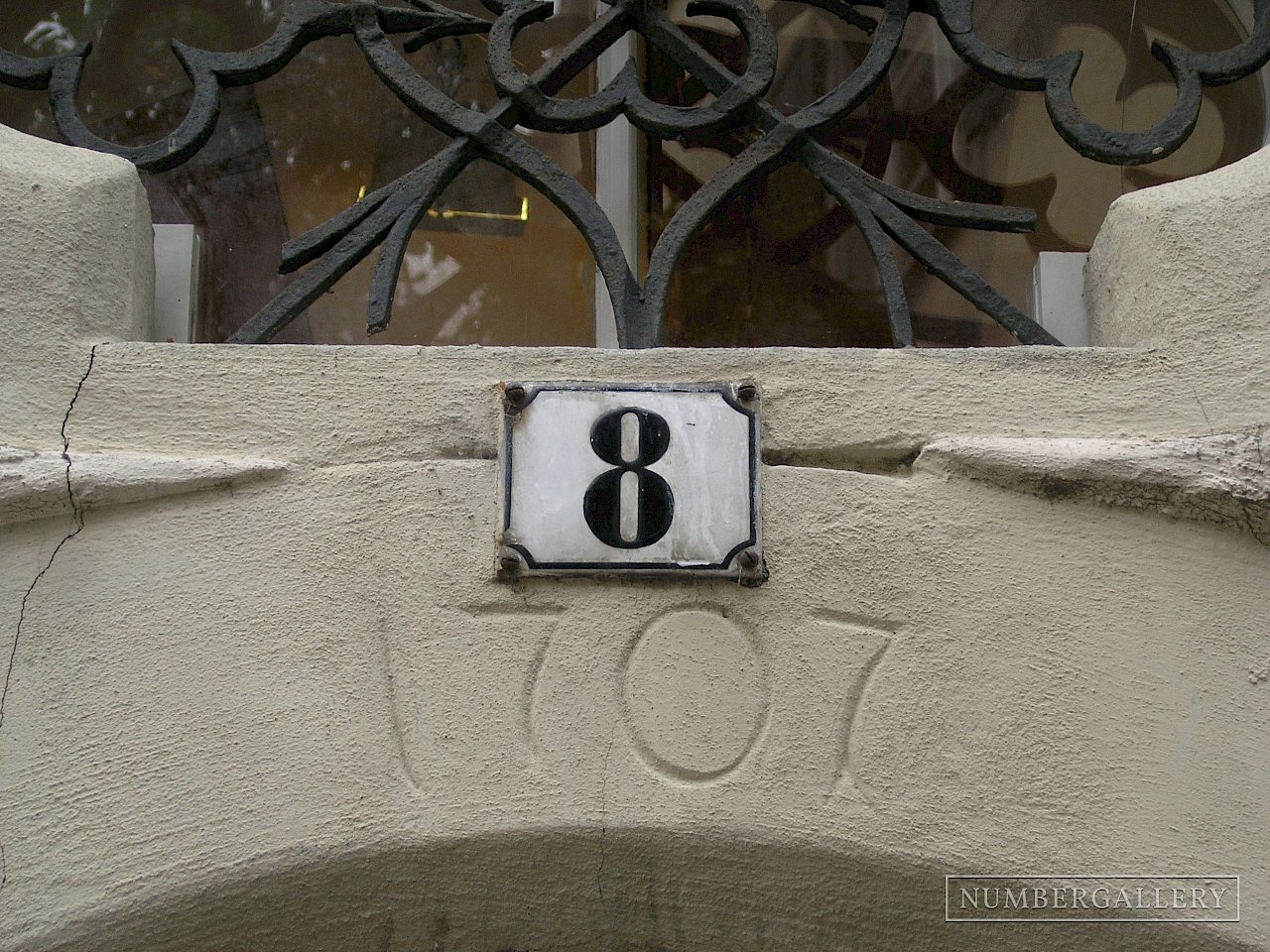 Hausnummer in Meersburg