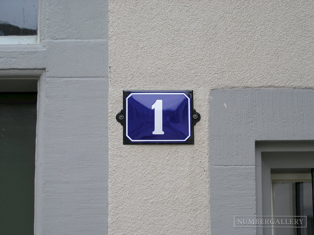 Hausnummer in Zürich