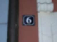 Hausnummer in Meißen