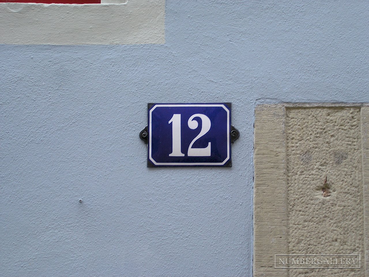 Hausnummer in Zürich