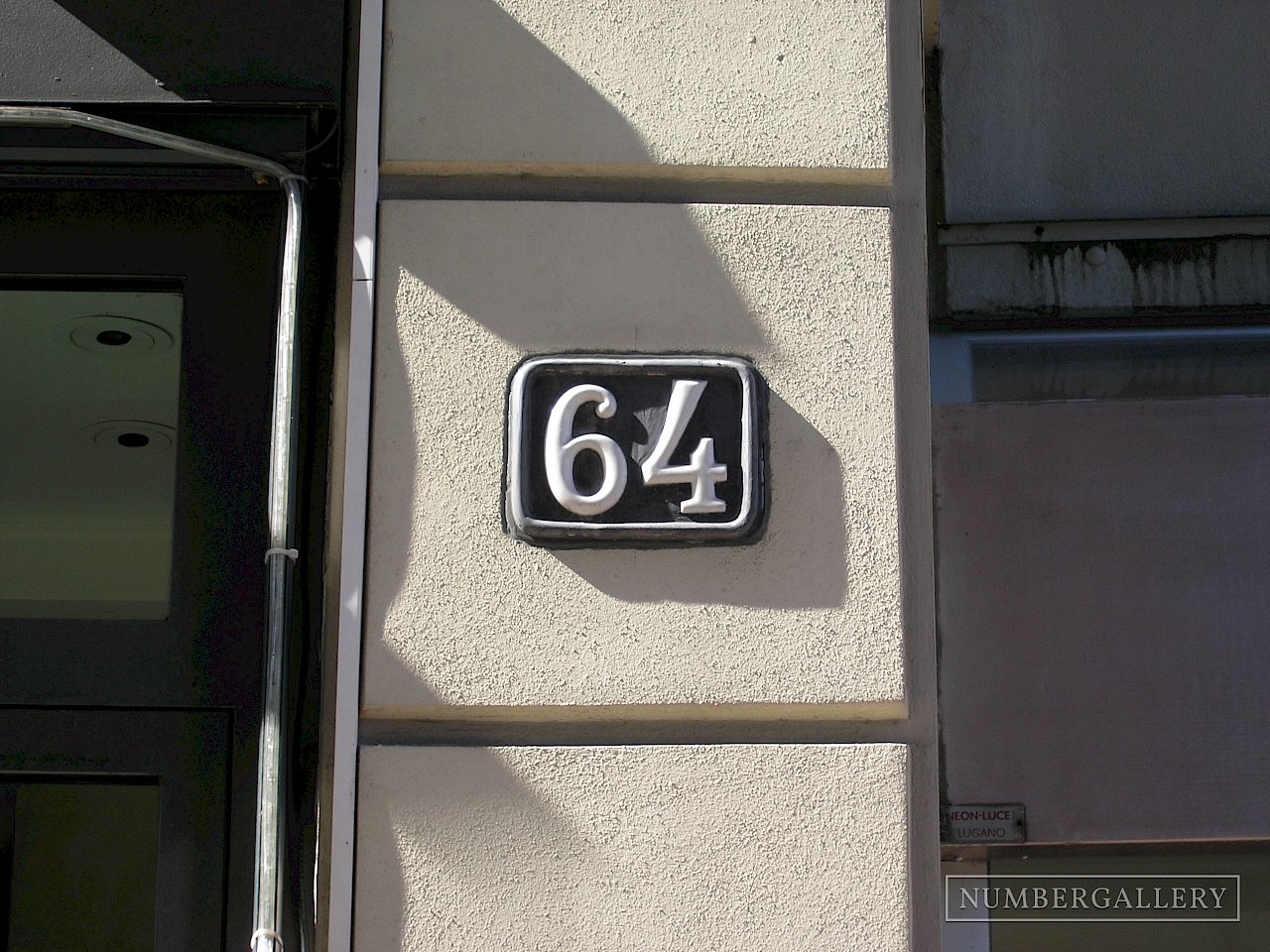 Hausnummer in Lugano