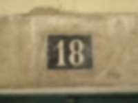 Hausnummer in Lisboa / Lissabon