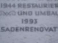 Gedenktafel in Zürich