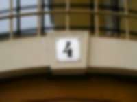 Hausnummer in Meersburg